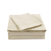 Royal Comfort Blended Bamboo Sheet Set Dark Ivory - Queen-1927503880996917249